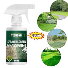 .>UK-Green Grass Paint For Lawn Spray Plant Dye Repair High Enhan~60ml Quality