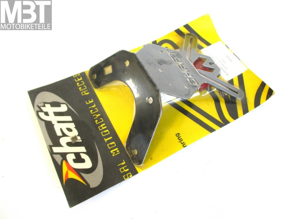 Chaft Porte-Plaque Noir Pour Suzuki GSX-R 600/750 2011 UL491 Arrière - Photo 4/4