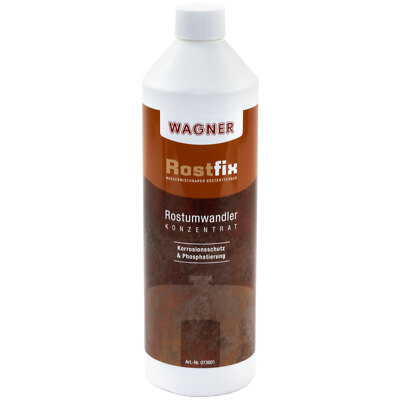 Rostumwandler Rostlöser Tank Wagner 1 Liter Rost Rostentferner Entroster rostig