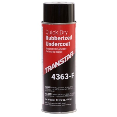 TRANSTAR 4363-F Quick Dry Rubberized Undercoating - 17.75 oz. Aerosol