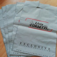 5xLivia Corsetti Lingerie Tragetaschen.Selten!hei&szlig;t jetzt LiVco. Neu. Unbenutzt