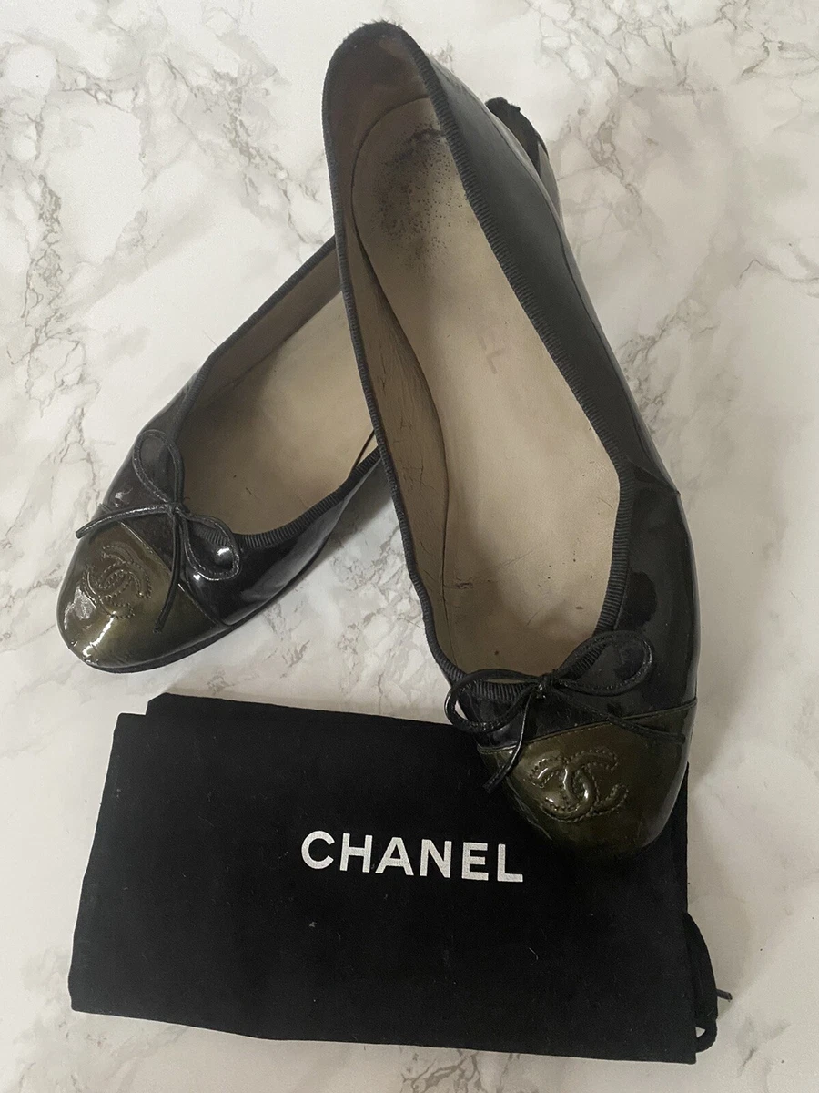 Chanel ballerina flats in size 39