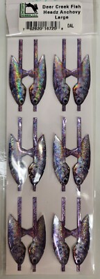 Deer Creek Fish ''  Headz Anchovy ''  Large