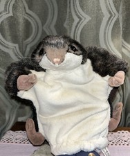 Folktails Folkmanis Furry Puppets Hand Puppet Flying Squirrel Plush Stuffed 15"