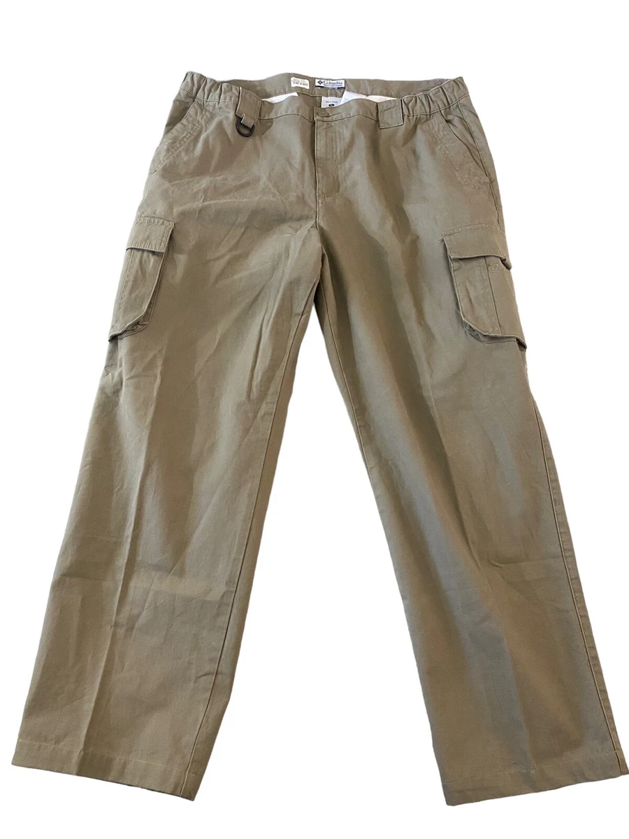 Pantalon Columbia PFG Homme Taille 42x30 - Cargo Pêche Randonnée, Omni-Shield