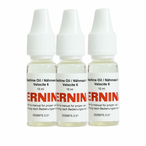 Genuine Bernina Sewing Embroidery Machine Oil 10ml. (3 packs) eBay