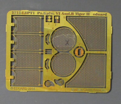 Eduard 1/35th Scale German King Tiger II - PE Parts from Kit No. 3715