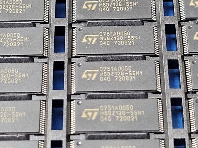 156 PCS) M68Z128-55N1 STMICRO Standard SRAM, 128KX8, 55ns, CMOS