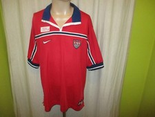 USA US SOCCER TEAM No.984 Original Nike Home World Cup Jersey 1998 Size XL