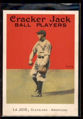 2004 Topps Cracker Jack Nap Lajoie ERR #66a Cleveland Naps