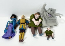 Vintage 1996 LOT OF 5 Hunchback of Notre Dame Disney Burger King toys/puppets