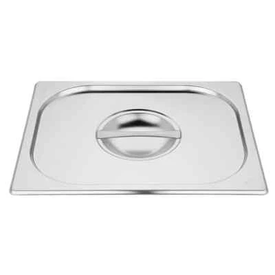 Vogue K931 Stainless Steel 1/2 Gastronorm Lid