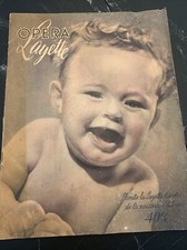 ANCIENNE REVUE MAGAZINE OPÉRA LAYETTE PARIS