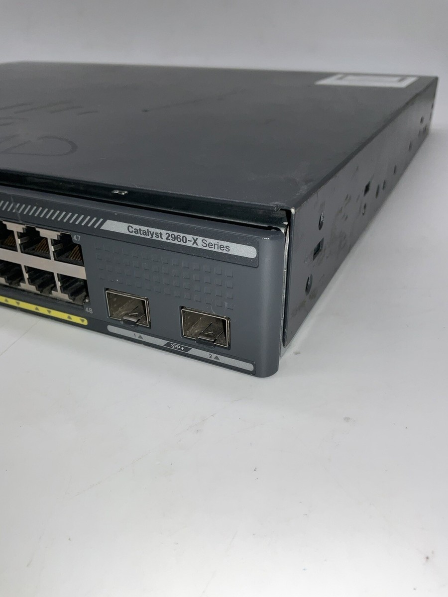 Cisco Catalyst 2960-X Series KCC-REM-TNY-WS-C2960X Switch (For