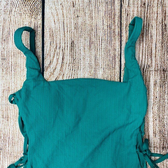 Sanctuary Sandbar Solid Square Neckline Lace Side… - image 3