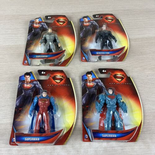 4 - DC Superman Man of Steel (2013) Mattel Shadow Assault General Zod Figure