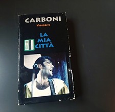 VHS LUCA CARBONI Video live la mia citta' 1992 ARIOLA