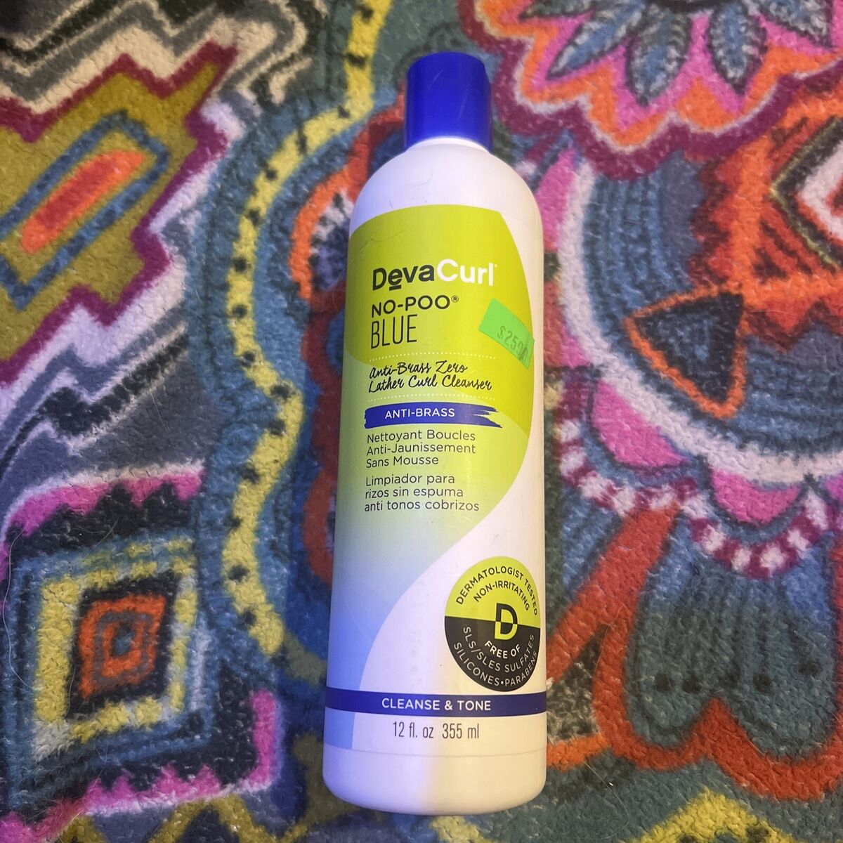 DevaCurl No-Poo Blue Cleanser 12oz DevaCurl No-Poo Blue Cleanser 12oz