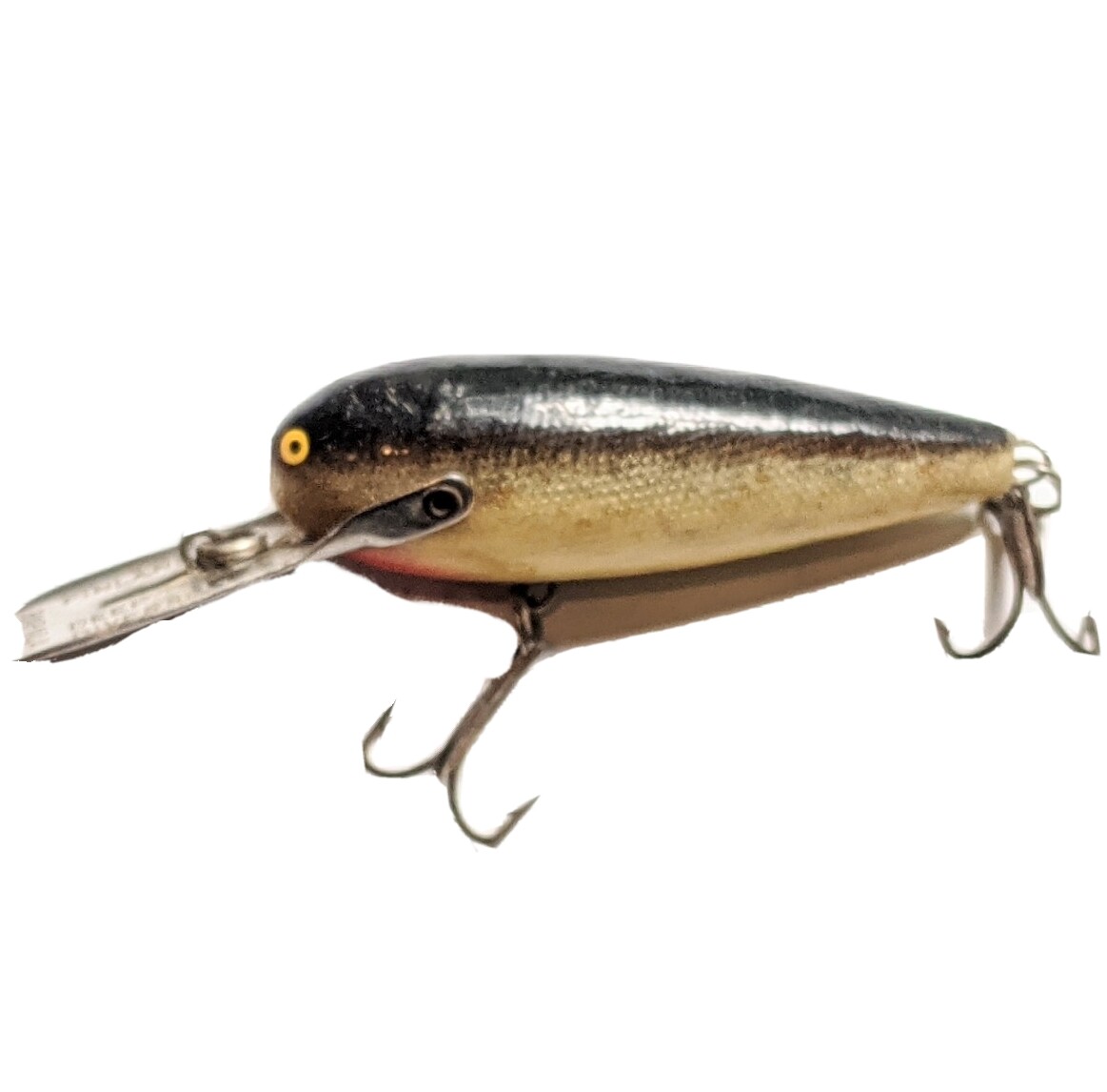 Vintage RAPALA FINLAND Deep Driver 90-7 Silver Metal Lip End Vintage RAPALA FINLAND Deep Driver 90-7 Silver Metal Lip End