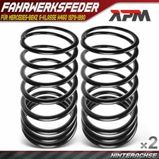 2x Federn Fahrwerksfeder Hinterachse für Mercedes-Benz G-Klasse W460 1979-1990 2x Federn Fahrwerksfeder Hinterachse für Mercedes-Benz G-Klasse W460 1979-1990
