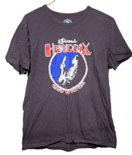 Jimi Hendrix Band Of Gypsys Black Band T-Shirt Size M Retro 60's