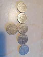 Moneta Rara 10 Lire Spiga del 1955 Più 5 Del 1981