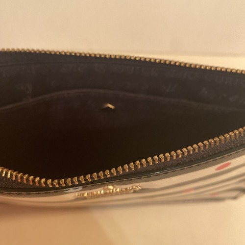 Bracciale Kate Spade New York bianco e nero a righe e pois nuovo senza etichette - Foto 5 di 5