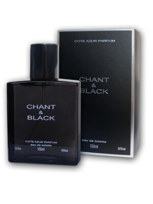 CHANT&BLACK Eau de Toilette 100 ml   Intensiver Herrenduft | Würzig-Holzig | Neu