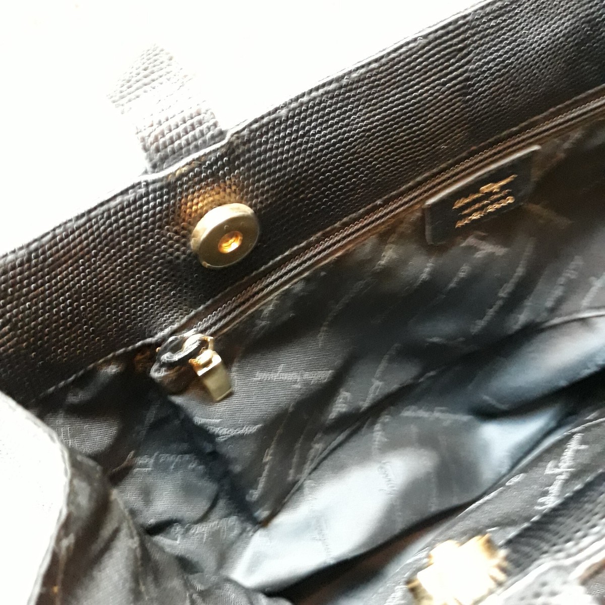 Authentic Vintage Salvatore Ferragamo Vara Tote Shoulder Bag Authentic Vintage Salvatore Ferragamo Vara Tote Shoulder Bag
