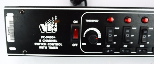 VEI PC-9400+ 8 Channel Remote Lighting Control Switch Timer DMX PC-9400 1800w - Picture 5 of 10