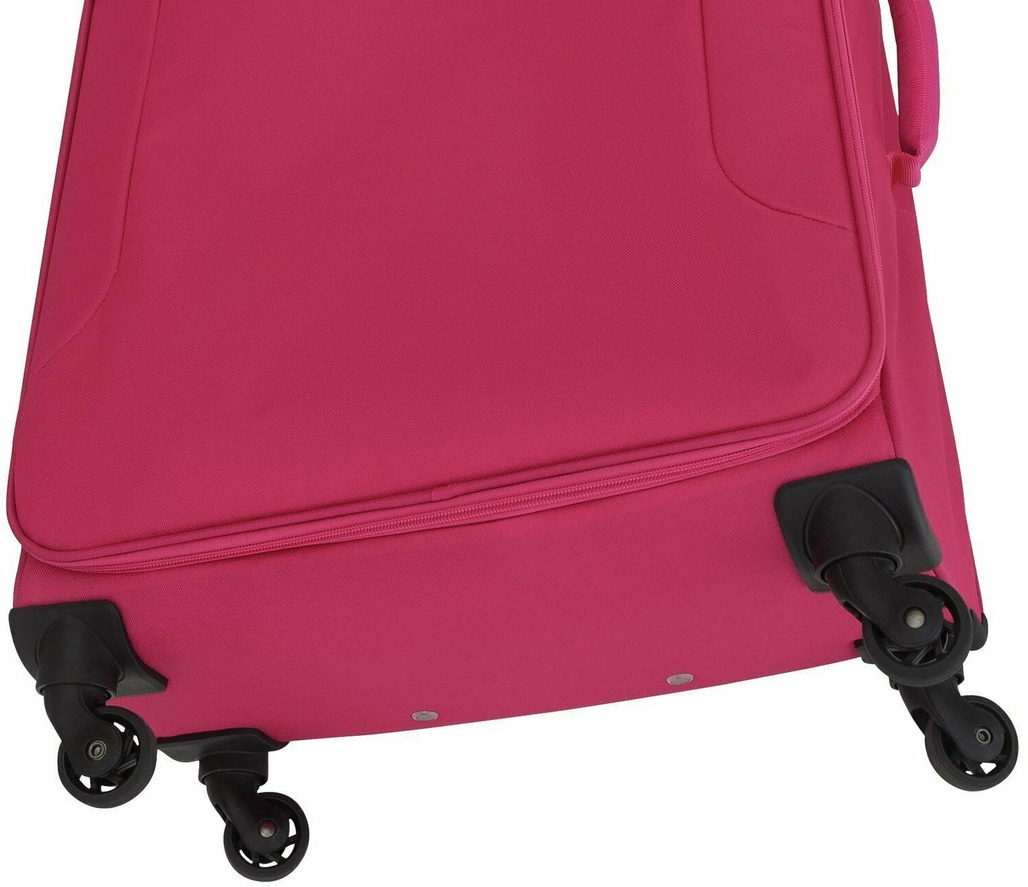 Suitcase Featherstone 4 Wheel Soft Large Luggage Pink Bag 86 Litre 2