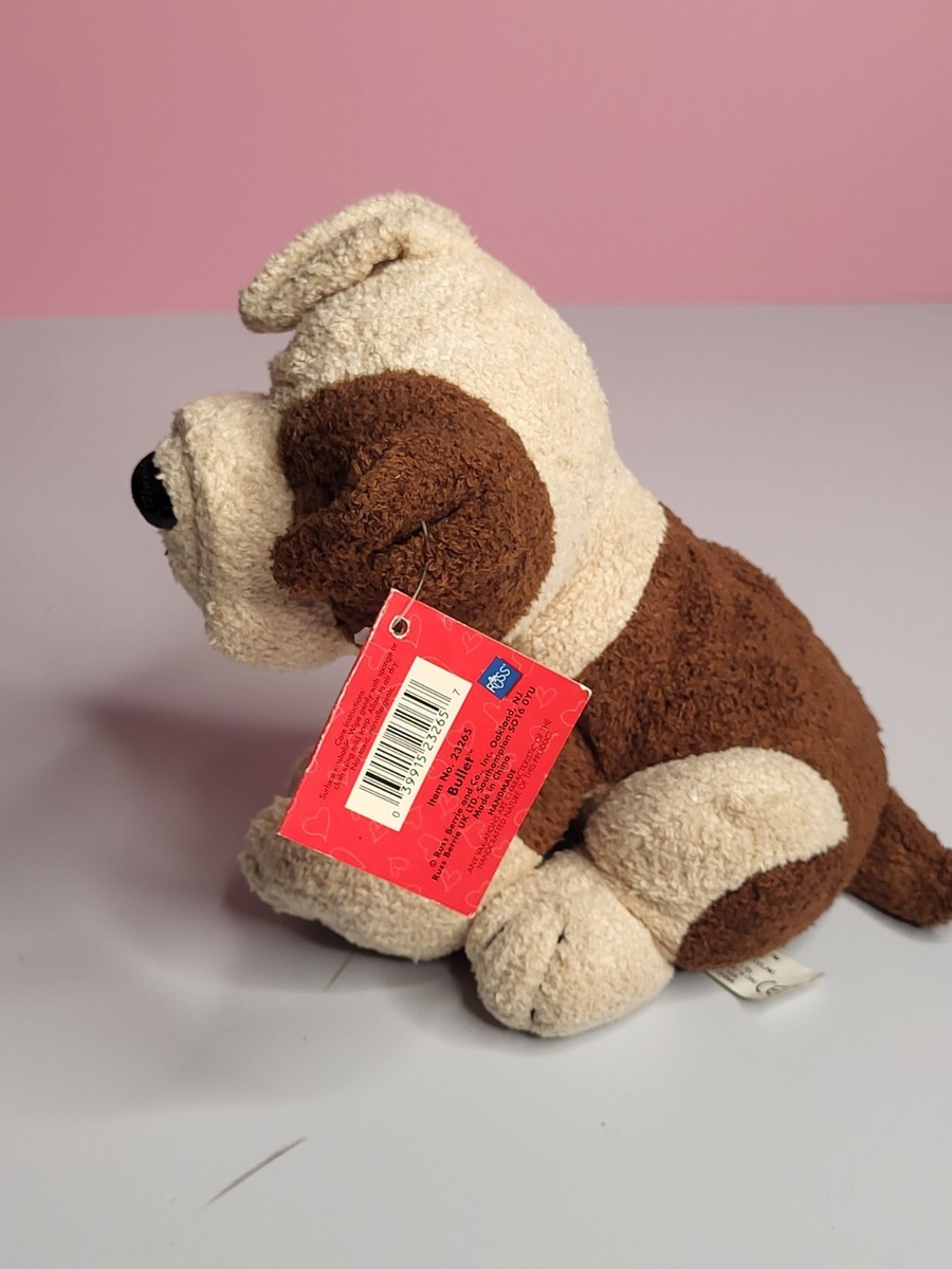 Russ Luv Pets BULLET Puppy Dog Brown Tan Chamois Suede 7