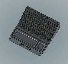 Bleacher Reloading Block .357 SIG Dillon Hornady RCBS 3d printed Frankford