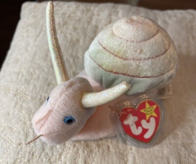 Beanie Babies Ty Original Baby - Swirly Snail Retired 1999 w tags excellent