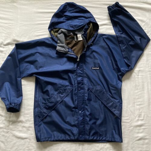 Chaqueta de lluvia vintage mediana Montbell Goretex para hombre - Imagen 1 de 8