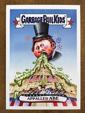 GPK Presidential Inaug-Hurl APPALLED ABE LINCOLN ~ Donald Trump ~ Artist Signed