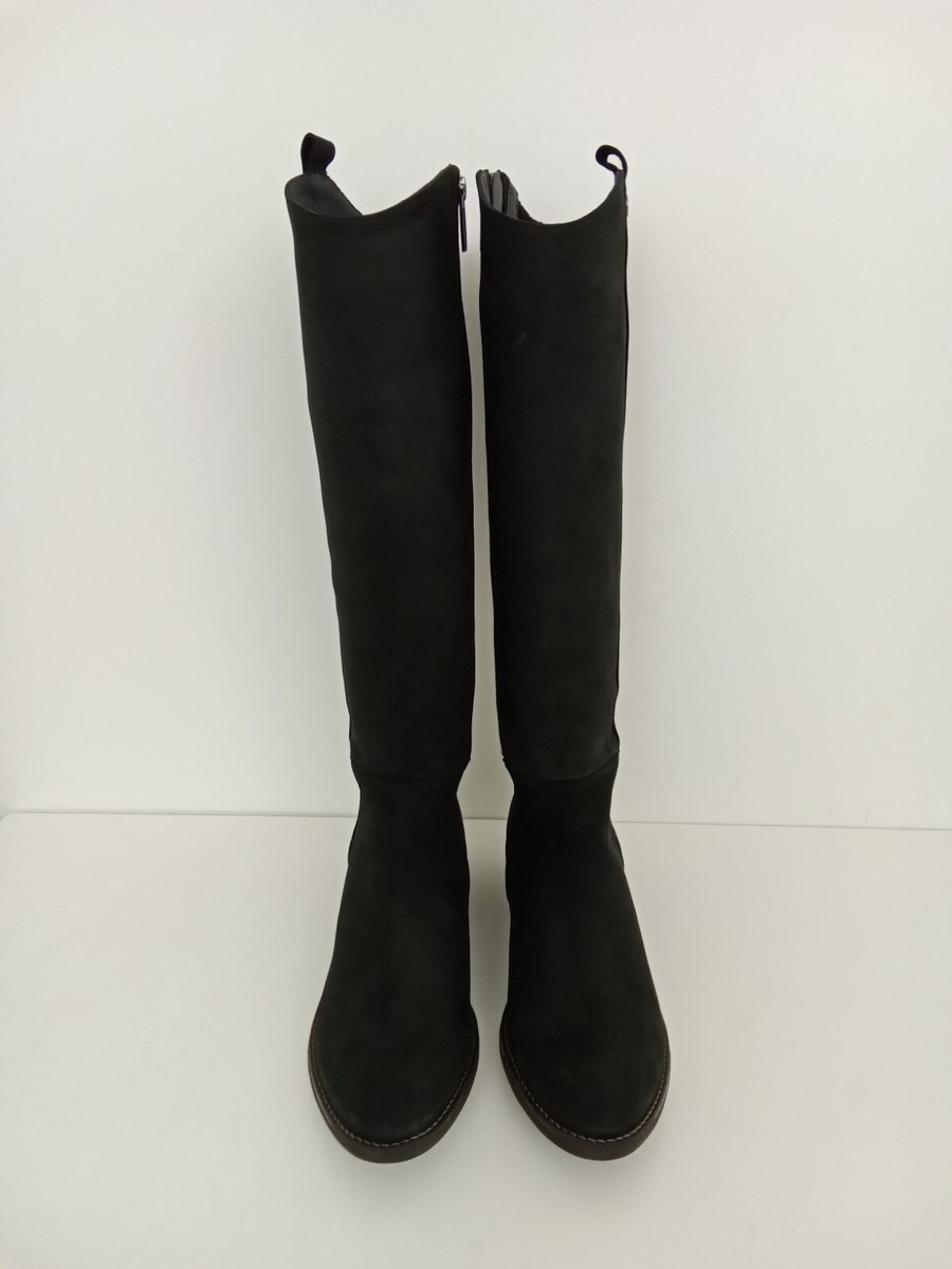 Duo Boots Knee High Block Heel Boots Slim Calf Block Heel Boots Outlet