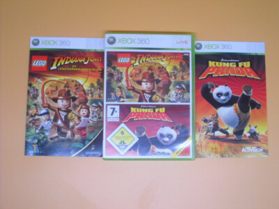 Lego Indiana Jones & Kung Fu Panda Bundle XBOX 360