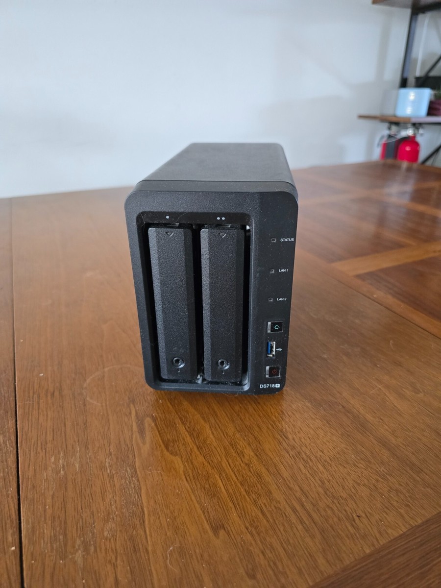Synology DS718+ & 8GMEM & HDD2T×2(4T) Amazon.com: Synology DiskStation DS718+ NAS Server for