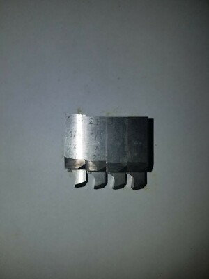 Sharpaloy 5//16/" 18 Series 00 Threading Chaser Set for Brass