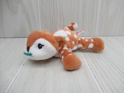 Wubbanub deer Amber fawn small mini plush baby toy NO pacifier