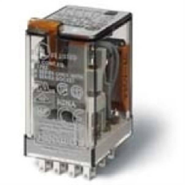 FINDER MINI RELE' 2 SCAMBI 24VAC 10A 553280240054