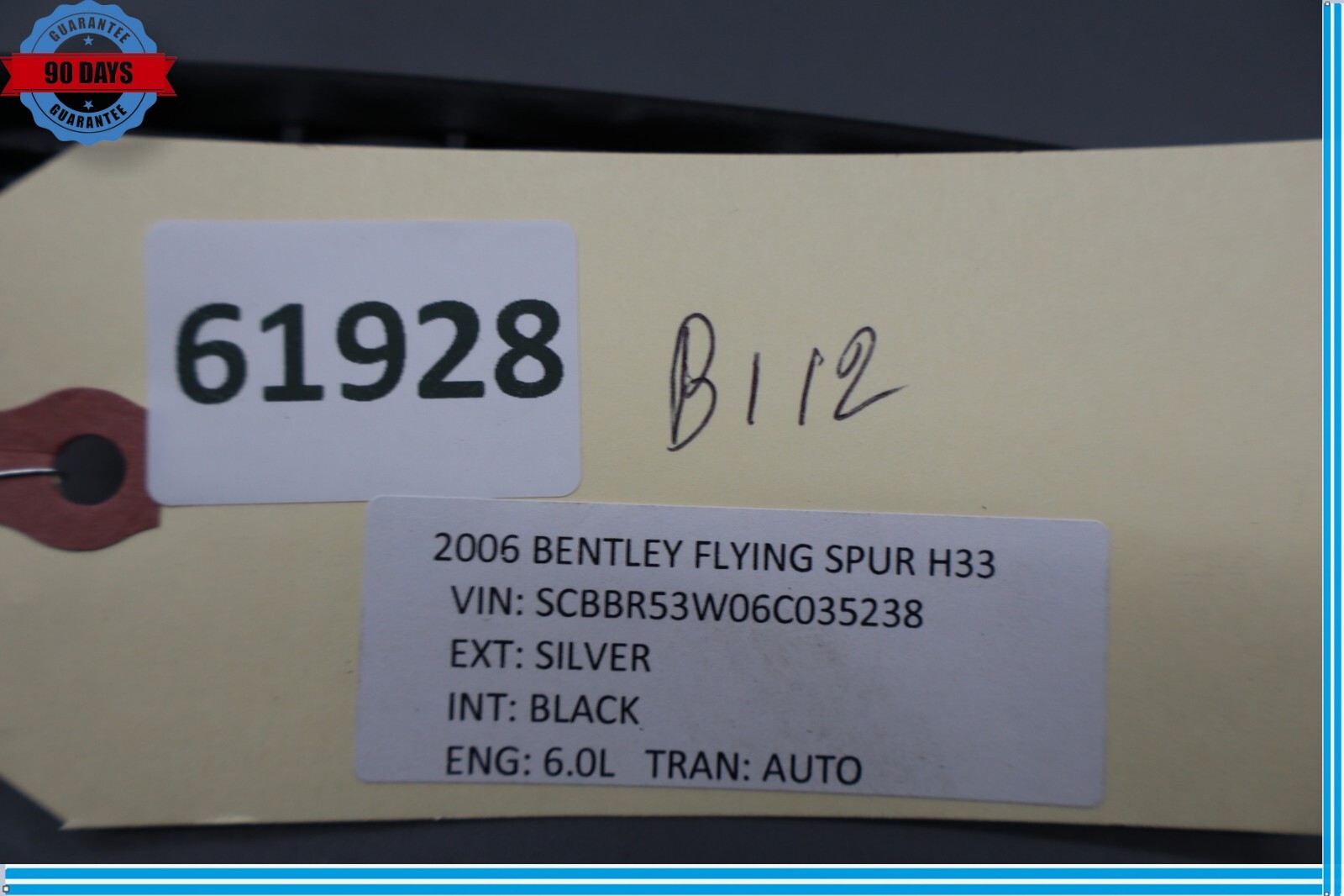Bentley Continental Flying Spur 2006-2012 Rear Center console cover