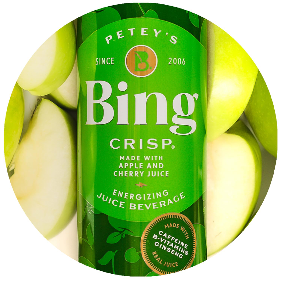 Bing Beverage Company Crisp Soda 12 Fl Oz 24Pack Refreshing Soft Drink