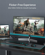 USB C to Displayport Cable for Home Office 4K 60Hz, 2K 165Hz , Sturdy Alumin...