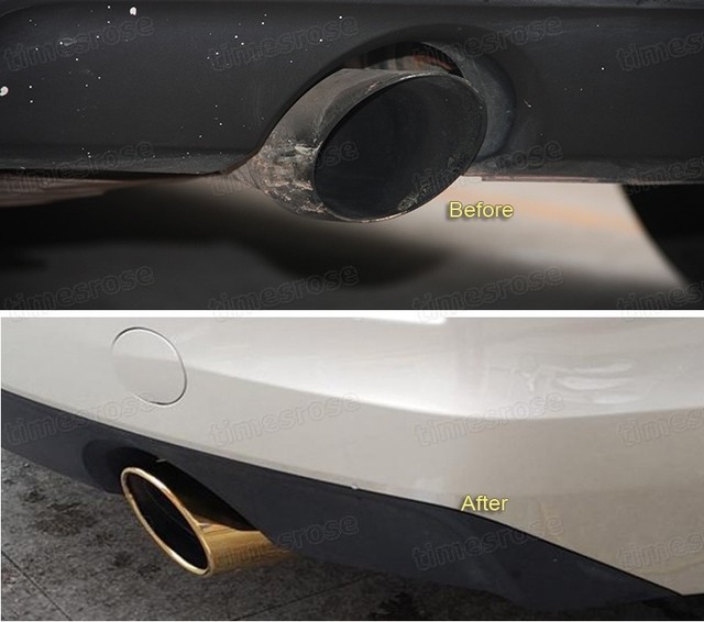 Golden Exhaust Muffler Tail Pipe Tip Tailpipe for Chevrolet Malibu 2013