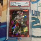 Patrick Mahomes 2021 Panini Prizm #190 Red Ice PSA 10 - KC Chiefs Gem Mint