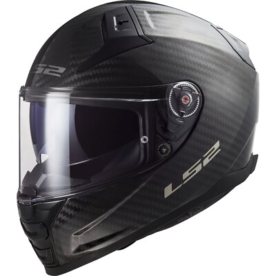 Casque de Moto XL - LS2 FF811 Vector II 2 Charbon Solide Casque Intégral Noir