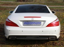 Eisenmann Edelstahl Duplex Komplettanlage RACE Mercedes SL 500 R231 ab 12