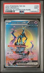 Iron Crown ex 206/162 Temporal Forces Special Illustration Rare